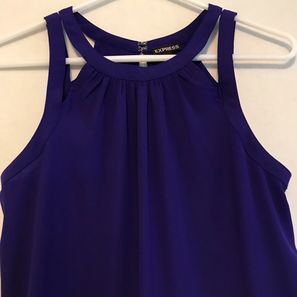 Purple sleeveless top from Express - Picture 2 of 6